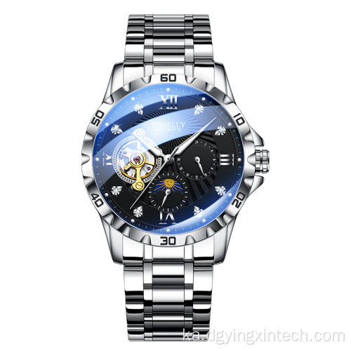 მოდის ავტომატური მოძრაობა Tourbillon Mens Watch